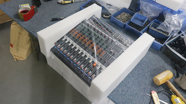 Power Mixer inspection