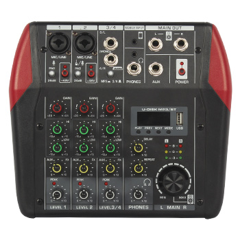Wholesale Professional Q4 Audio Mixer DJ Sound Mixing Console For singing stage performance