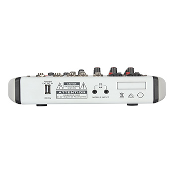 Wholesale cheap price sound mixer updated P6 series blue tooth function audio mixer console with USB mini dj mixer