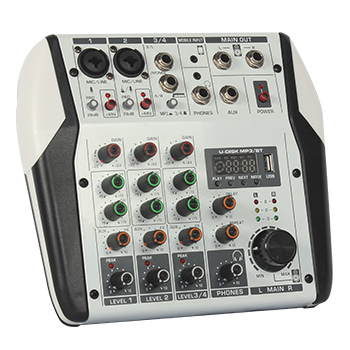 Wholesale Professional Q4 Audio Mixer DJ Sound Mixing Console For singing stage performance